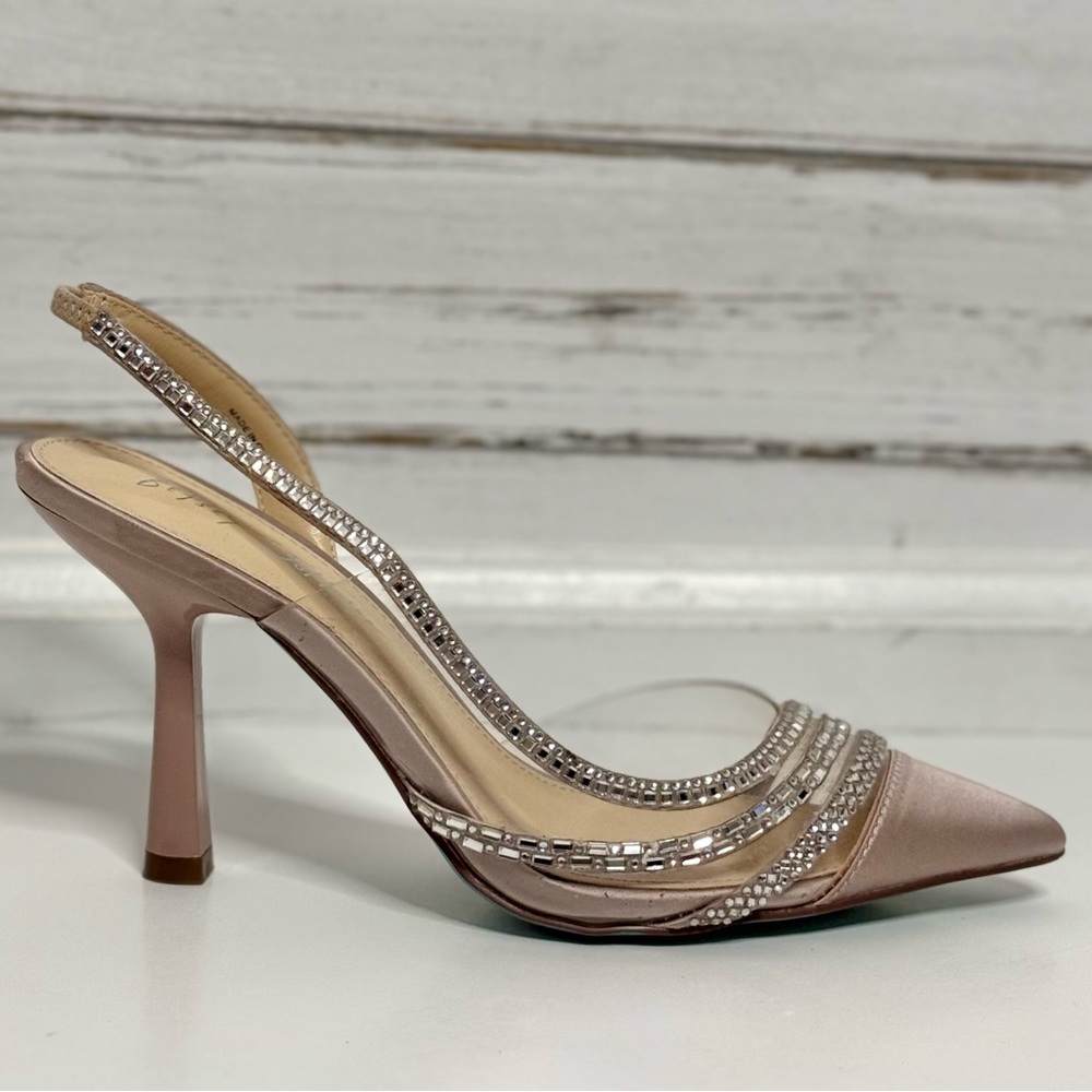 Betsey Johnson Dora Embellished Slingback Heels - Picture 10 of 10